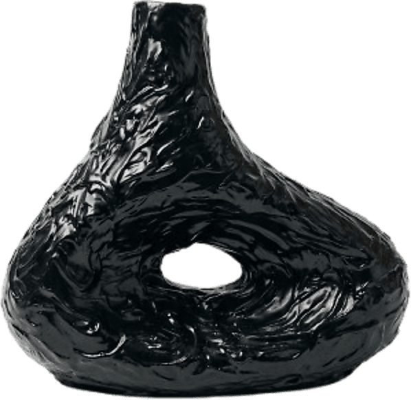 Noir Void Vase